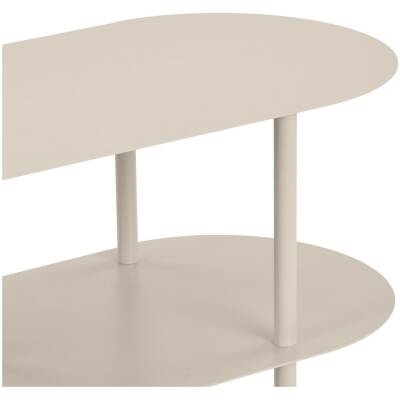 Rieti lage open kast zand - 31x118x97 cm - House Nordic