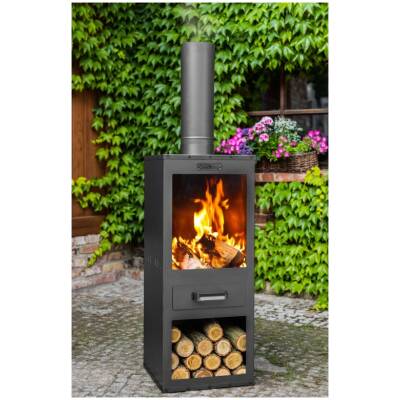 Buitenhaard "ROSA" - 40x40xH150cm - Cookking