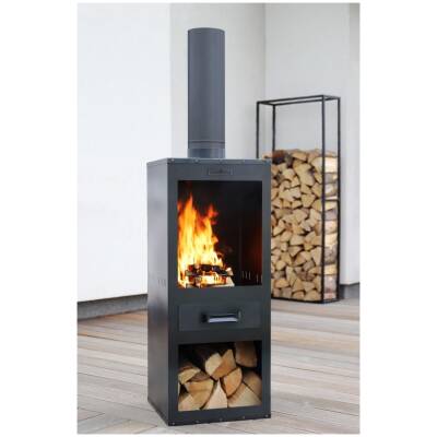 Buitenhaard "ROSA" - 40x40xH150cm - Cookking