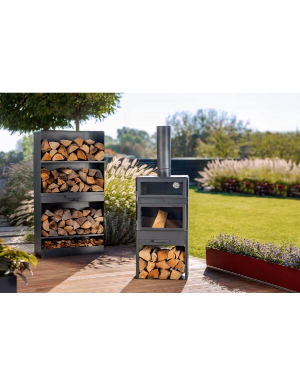 Cook King - VENTO buitenhaard met oven en dubbel glas 11 Cook King - VENTO buitenhaard met oven en dubbel glas