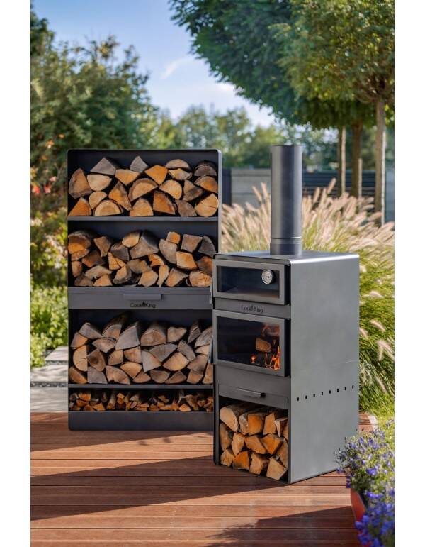 Cook King - VENTO buitenhaard met oven en dubbel glas 10 Cook King - VENTO buitenhaard met oven en dubbel glas