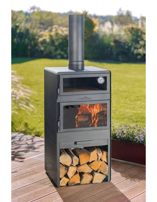 Cook King - VENTO buitenhaard met oven en dubbel glas 8 Cook King - VENTO buitenhaard met oven en dubbel glas