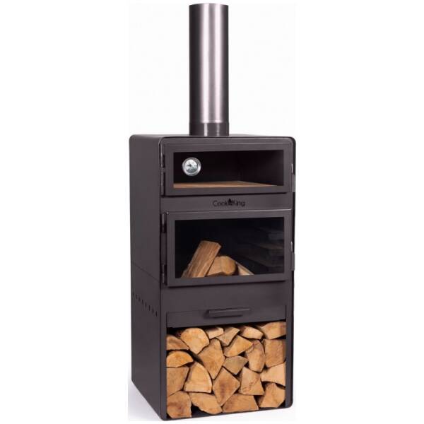 Outdoor 30 Cook King - VENTO buitenhaard met oven en dubbel glas