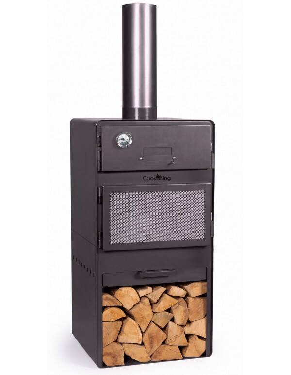 Vento Plus buitenhaard met pizzaoven - Cookking 11 Vento Plus buitenhaard met pizzaoven - Cookking