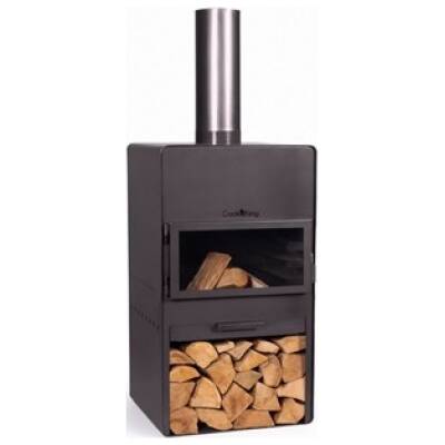 Buitenhaard "VENTO" met gehard glas