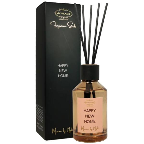 My Flame - Geurstokjes - HAPPY NEW HOME - 100ml