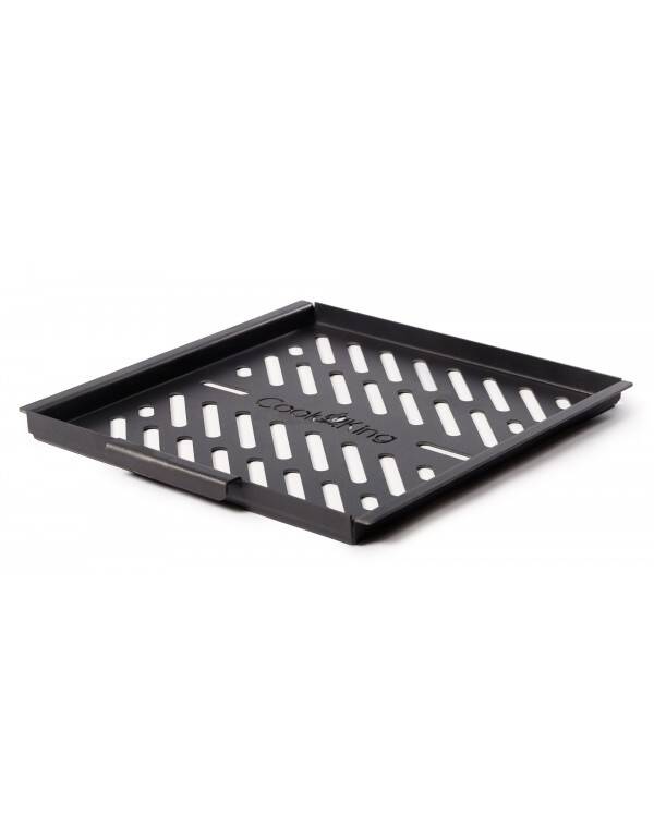 Cook King gril in natuurstaal voor VENTO – 43 x 42 cm 1 Cook King gril in natuurstaal voor VENTO – 43 x 42 cm
