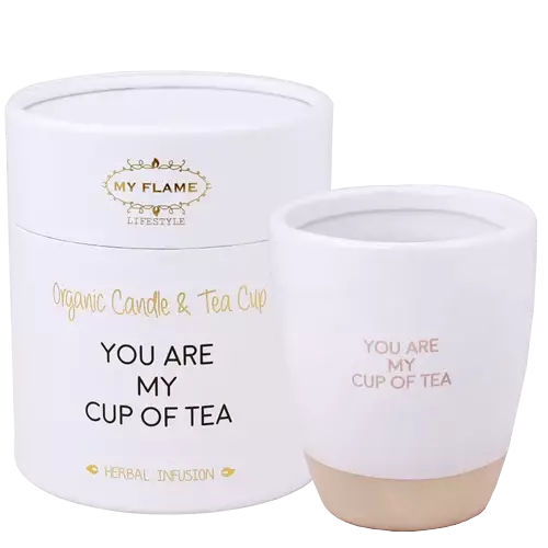 My Flame - Sojakaars in Theekop - You are my cup of tea - 60 uur 1 My Flame - Sojakaars in Theekop - You are my cup of tea - 60 uur