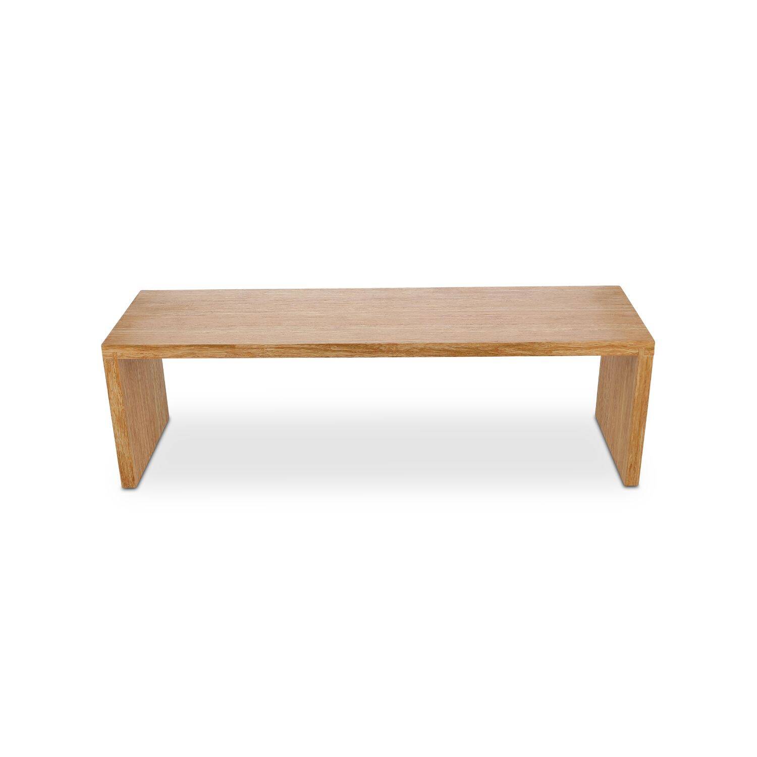 BonBistro Verhoger 60x19xH20cm bamboe Arbor 2 BonBistro Verhoger 60x19xH20cm bamboe Arbor - detailfoto 1 | BonBistro