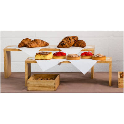 BonBistro Verhoger 60x19xH20cm bamboe Arbor - detailfoto 3 | BonBistro