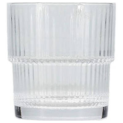BonBistro Glas 33cl gestreept Vitro - Set van 6 | BonBistro