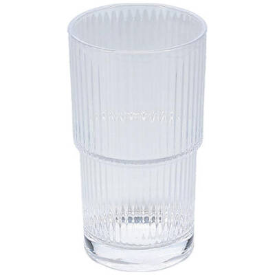 BonBistro Glas 46cl gestreept Vitro - Set van 6 - detailfoto 1 | BonBistro