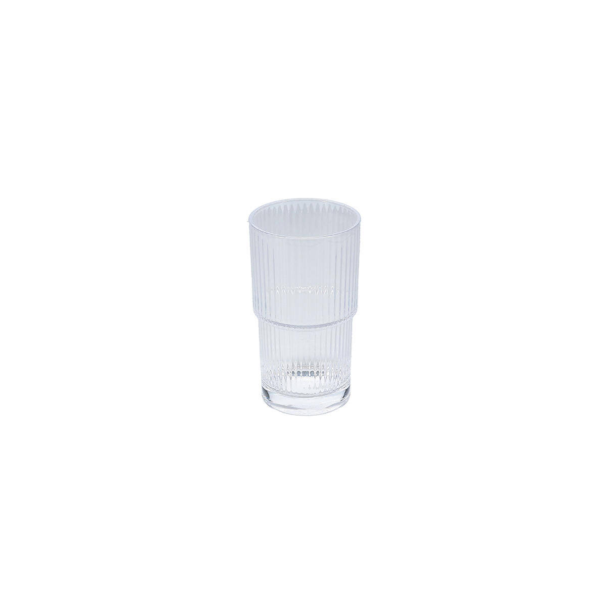 BonBistro Glas 46cl gestreept Vitro - Set van 6 2 BonBistro Glas 46cl gestreept Vitro - Set van 6 - detailfoto 1 | BonBistro