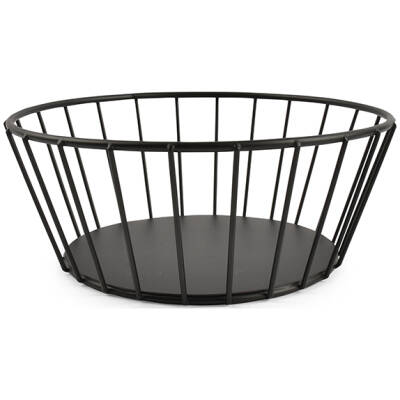 BonBistro Draadmand 17xH7cm zwart Cesta | BonBistro