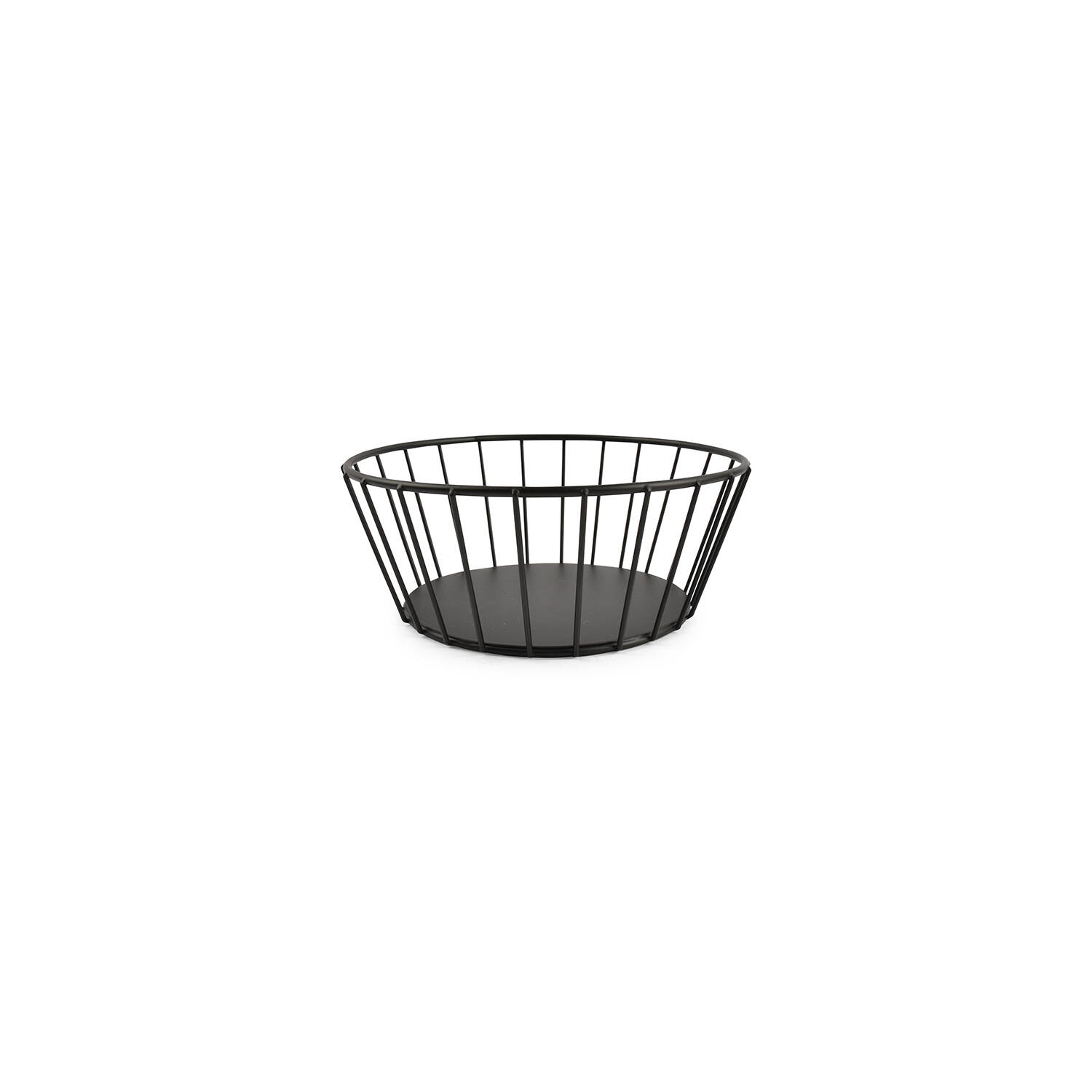 BonBistro Draadmand 17xH7cm zwart Cesta 1 BonBistro Draadmand 17xH7cm zwart Cesta | BonBistro