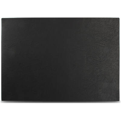 BonBistro Placemat 43x30cm lederlook zwart Layer | BonBistro