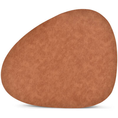 BonBistro Placemat 45x37cm lederlook bruin Layer | BonBistro