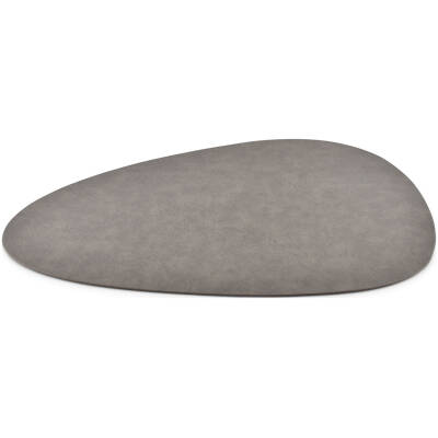 BonBistro Placemat 45x37cm lederlook grijs Layer - detailfoto 1 | BonBistro