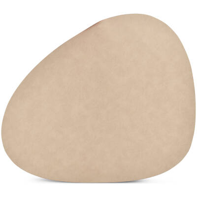 BonBistro Placemat 45x37cm lederlook beige Layer | BonBistro