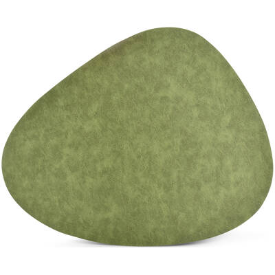 BonBistro Placemat 45x37cm lederlook groen Layer | BonBistro
