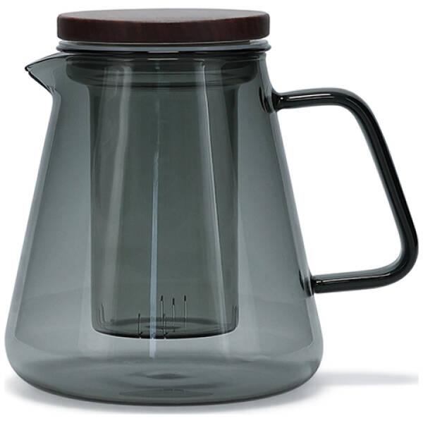 Keuken 21 S|P Collection Theepot 93cl met glazen filter en deksel grijs Luma | S|P Collection