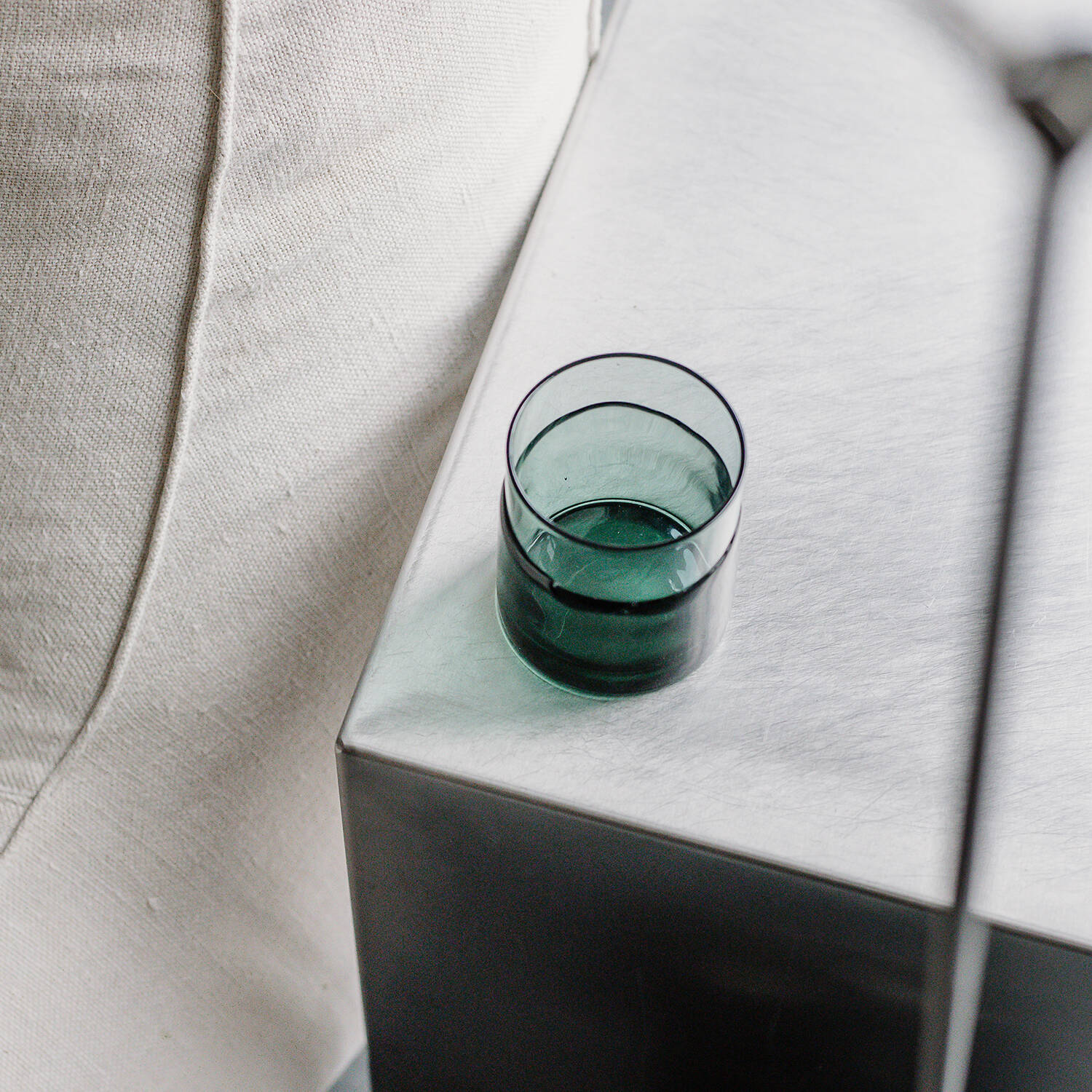 S|P Collection Glas 31,5cl groen Mono - set/2 3 S|P Collection Glas 31,5cl groen Mono - set/2 - detailfoto 1 | S|P Collection