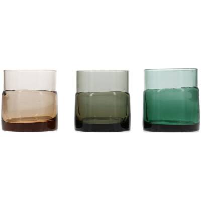 S|P Collection Glas 31,5cl amber Mono - set/2