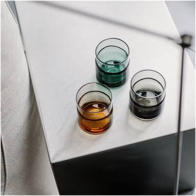 S|P Collection Glas 31,5cl amber Mono - set/2