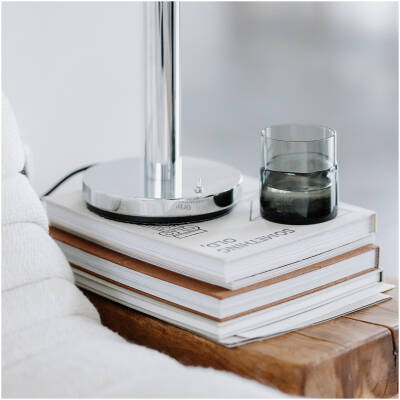 S|P Collection Glas 31,5cl grijs Mono - set/2 - detailfoto 1 | S|P Collection