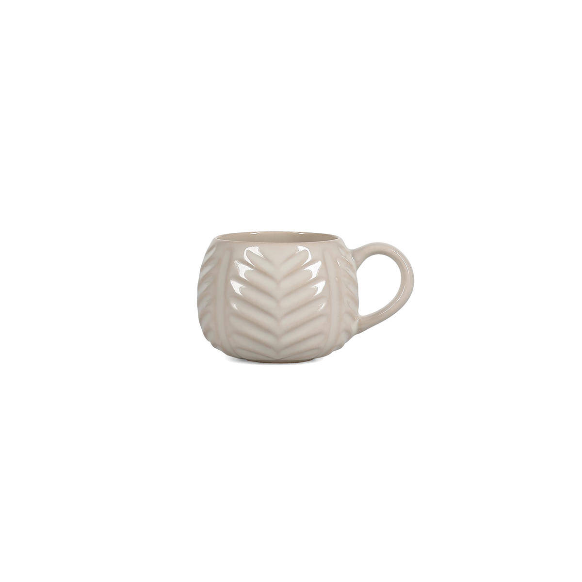 S|P Collection Beker 20cl leaf beige Arto 1 S|P Collection Beker 20cl leaf beige Arto | S|P Collection