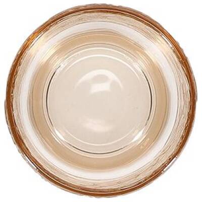 Salt & Pepper - Glas 30cl - amber Flora - set/4