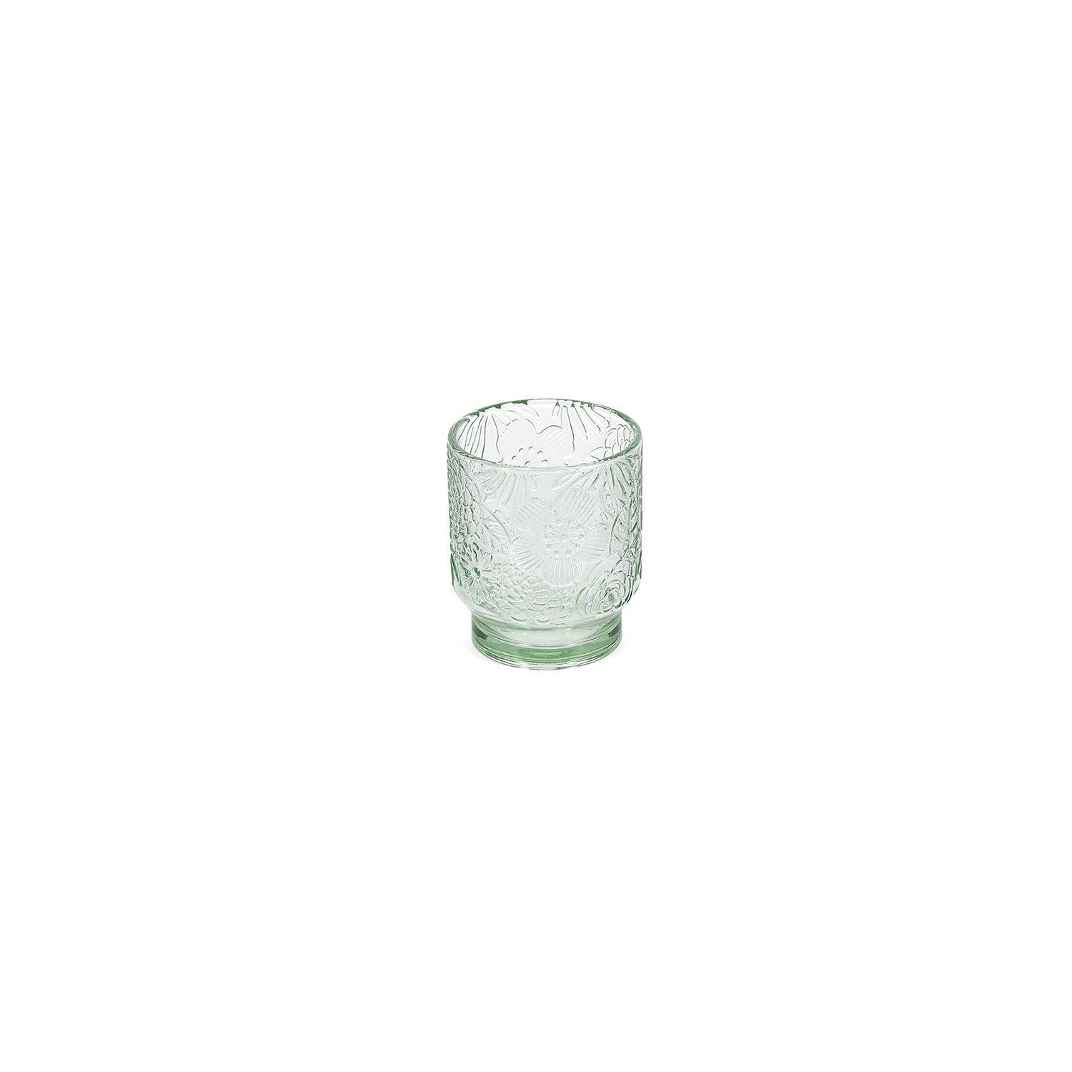 Salt & Pepper - Glas 30cl - licht groen Flora - set/4 2 Salt & Pepper - Glas 30cl - licht groen Flora - set/4