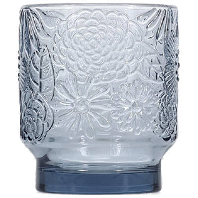 Salt & Pepper - Glas 30cl - blauwgrijs Flora - set/4
