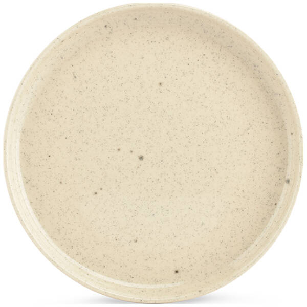 Keuken 18 Salt & Pepper - Plat bord - 22xH2,5cm - vanille Blush - Set/4