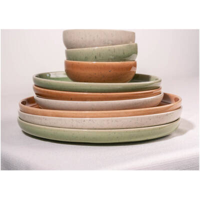 Salt & Pepper - Plat bord - 22xH2,5cm - vanille Blush - Set/4
