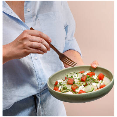 Salt & Pepper - Kom - 22xH5cm - sage Blush - Set/4