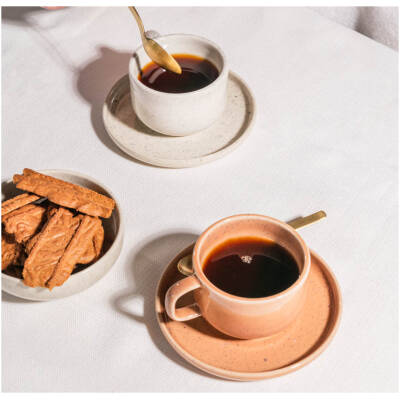 Salt & Pepper - Koffieschoteltje - 14,5cm - sage Blush - Set/4