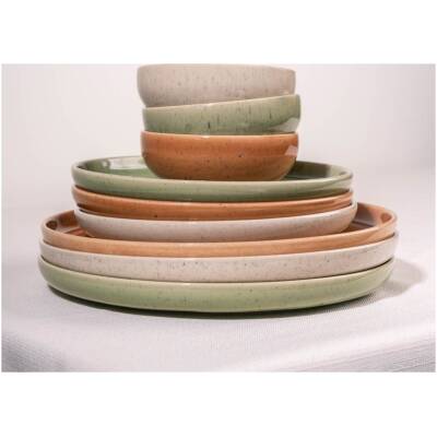 Salt & Pepper - Plat bord - 27,5xH2,5cm - peach Blush - Set/4