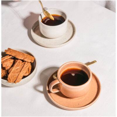 Salt & Pepper - Koffieschoteltje - 14,5cm - peach Blush - Set/4