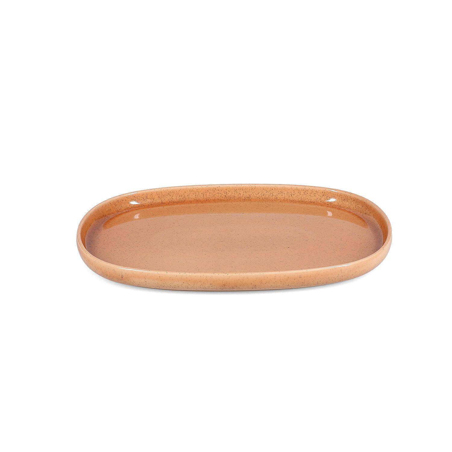Salt & Pepper - Serveerschaal - 33x22,5cm - peach Blush 2 Salt & Pepper - Serveerschaal - 33x22,5cm - peach Blush - Set/2