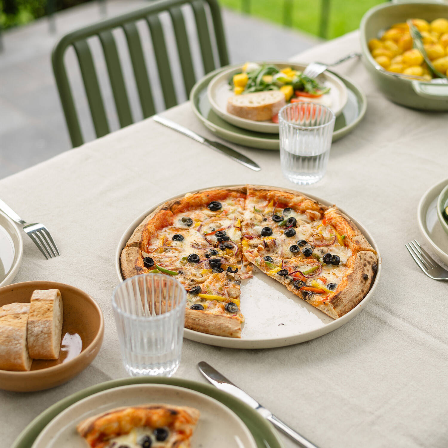 Salt & Pepper - Plat bord - 33cm - vanille Blush 4 Salt & Pepper Plat bord 33cm vanille Blush - detailfoto 1 | Salt & Pepper