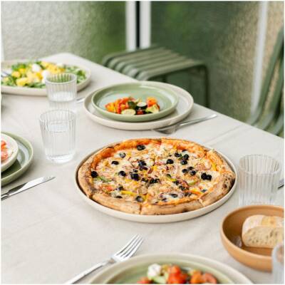 Salt & Pepper - Plat bord - 33cm - vanille Blush - Set/2