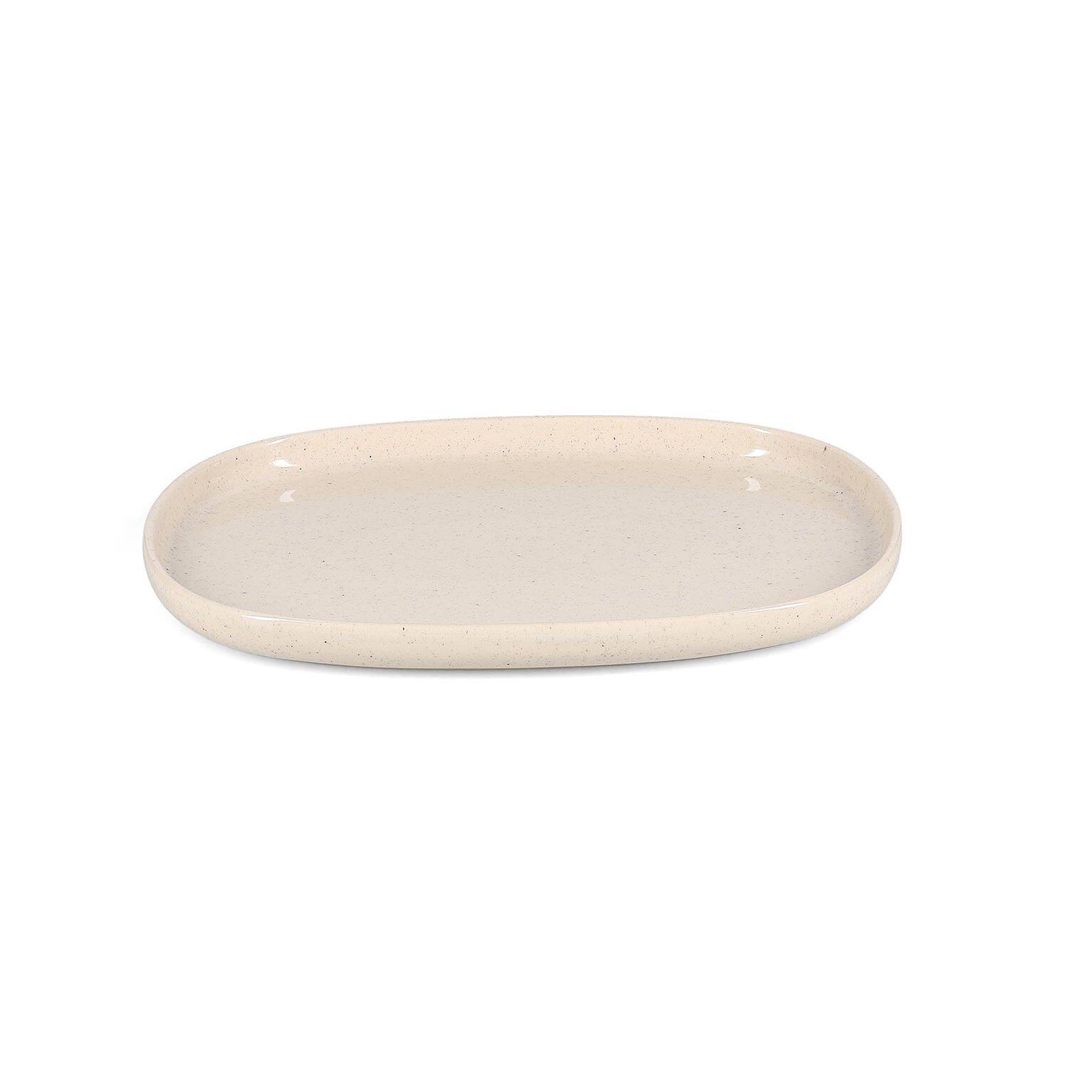 Salt & Pepper - Serveerschaal - 33x22,5cm - vanille Blush 2 Salt & Pepper - Serveerschaal - 33x22,5cm - vanille Blush - Set/2
