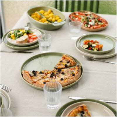 Salt & Pepper - Plat bord - 33cm - sage Blush - Set/2