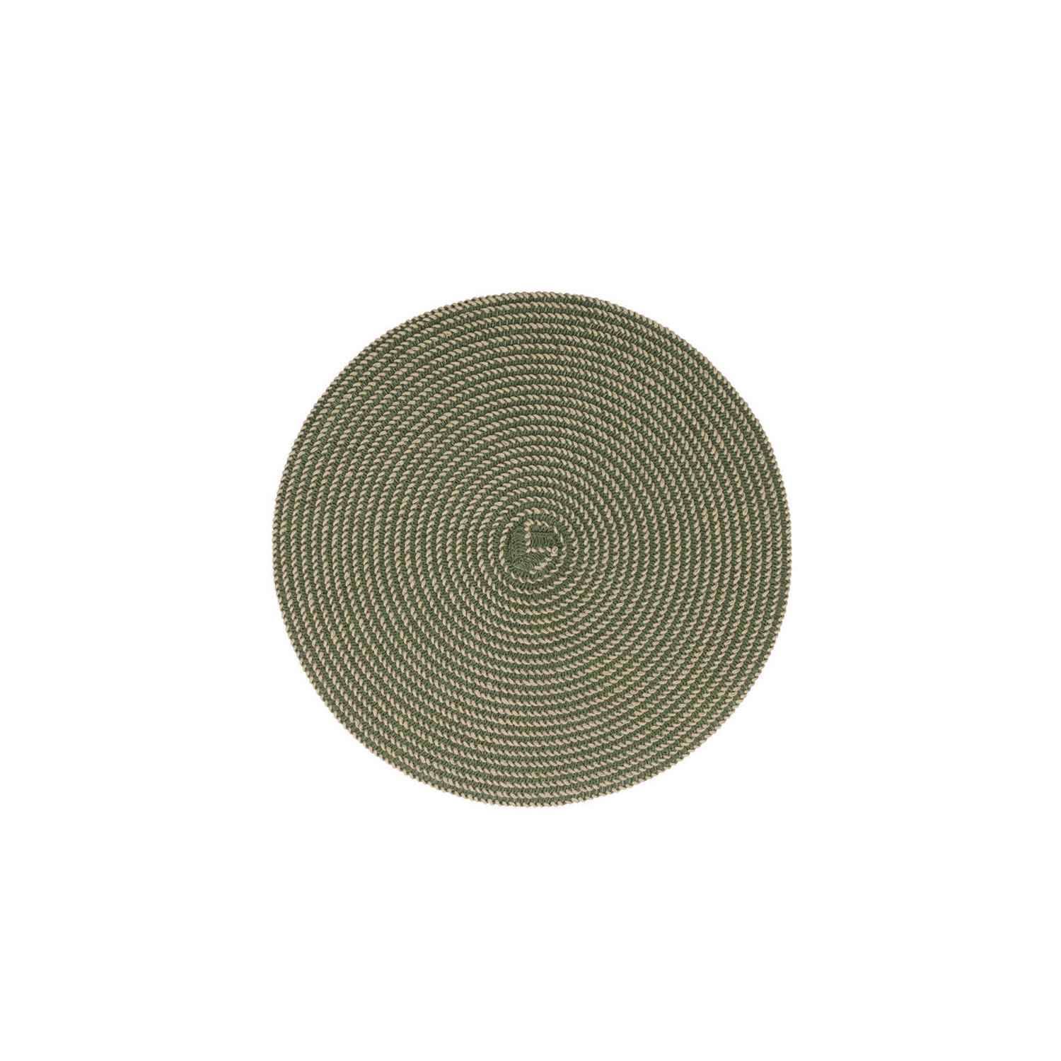 Salt & Pepper Placemat 36cm geweven groen Tabletop 1 Salt & Pepper Placemat 36cm geweven groen Tabletop | Salt & Pepper