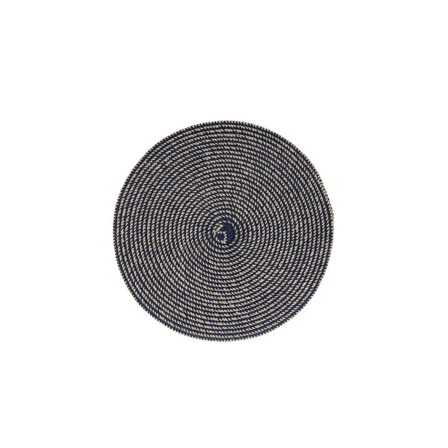 Salt & Pepper Placemat 36cm geweven blauw Tabletop 1 Salt & Pepper Placemat 36cm geweven blauw Tabletop | Salt & Pepper