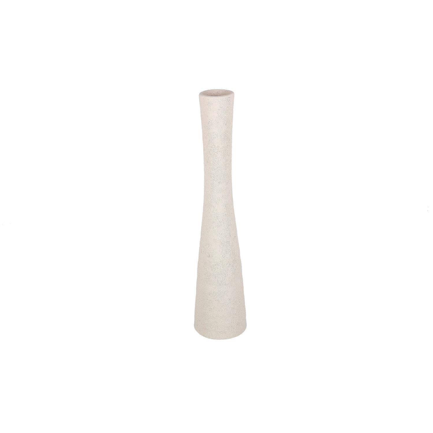 S|P Collection Vaas 9xH40,5cm organisch wit Cone 2 S|P Collection Vaas 9xH40,5cm organisch wit Cone