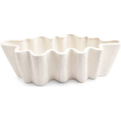 S|P Collection Sierschaal 43,5x19xH13,5cm beige Vico