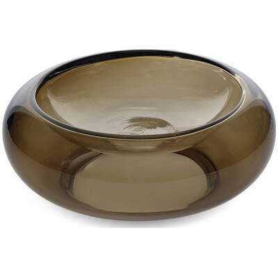 S|P Collection Sierschaal 26xH10cm coffee brown Vesper | S|P Collection