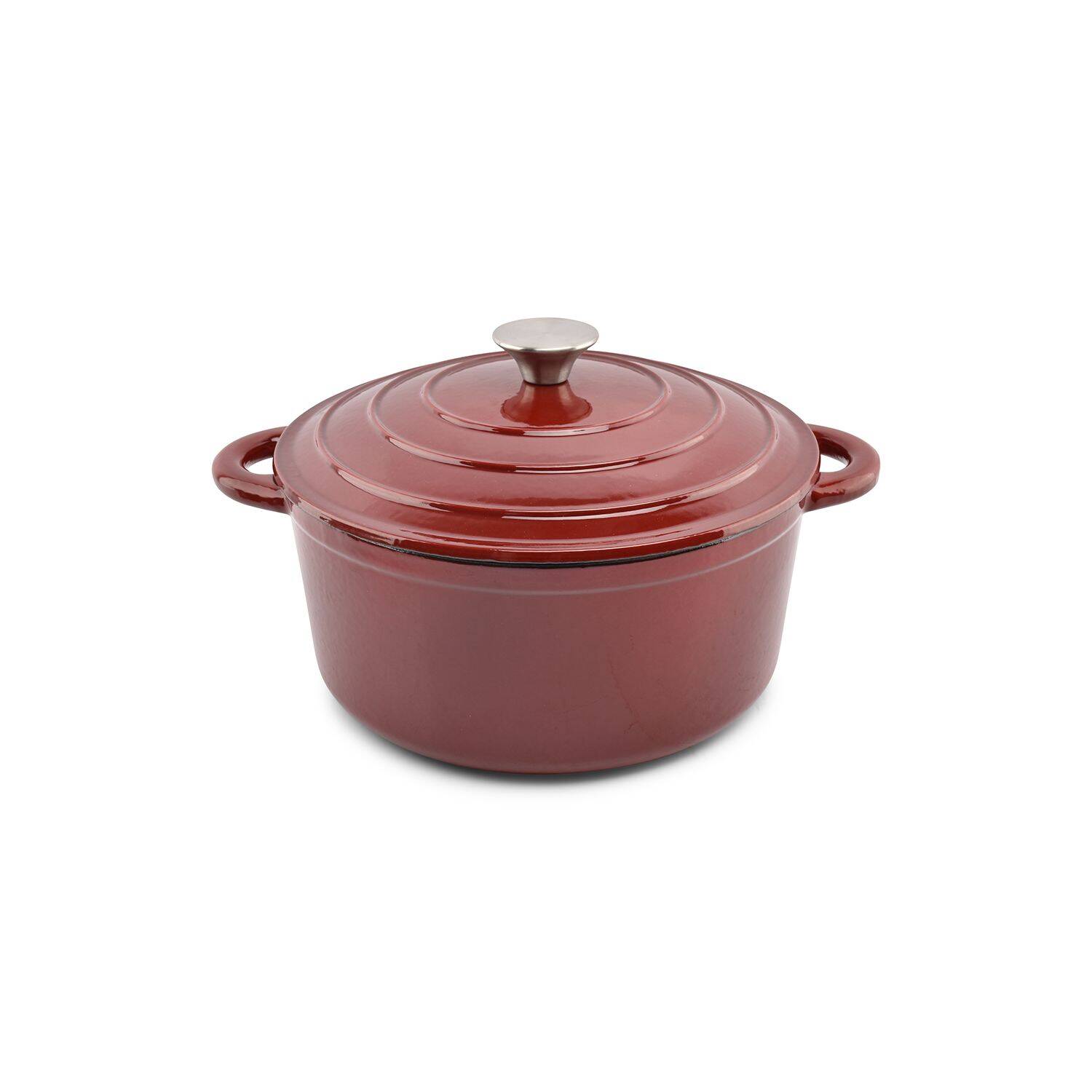 Salt & Pepper - Kookpot 26cm - gietijzer rood Ferno 2 Salt & Pepper - Kookpot 26cm - gietijzer rood Ferno